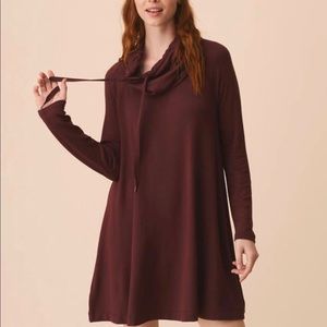 Maroon Lou & Grey Dress